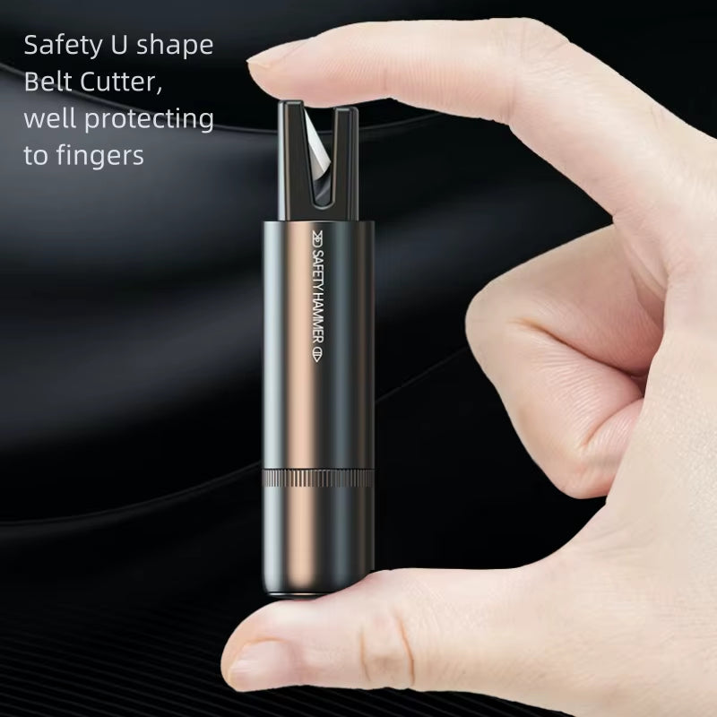 Window Breaker Seatbelt Cutter Car Gadgets Vehicle Escape Tool Safe Hammer Glass Breaker Life-Saving Emergency Artifact One Seco