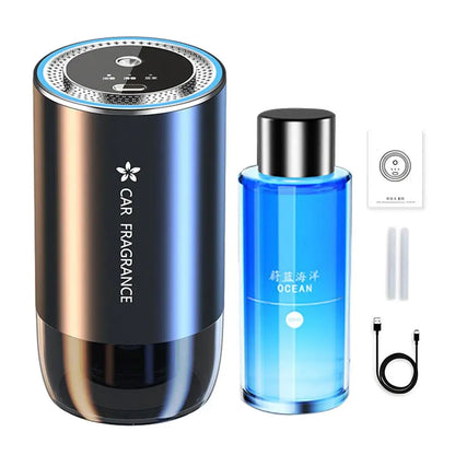 Car Diffuser Air Freshener Smart Car Air Diffusers Adjustable Concentration Car Fragrance Diffuser 50Ml Car Aromatherapy