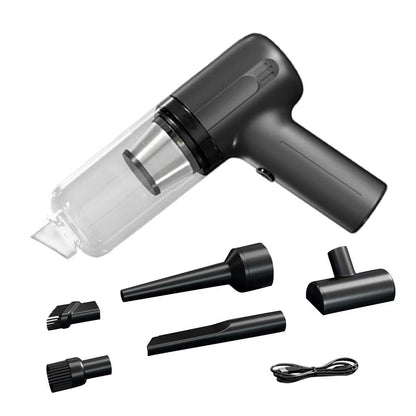 200W Handheld Vacuum Cleaner Car Household Vacuum Cleaner Small Car Cordless High Power Powerful Cleaning Car Accessories