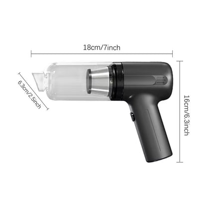 200W Handheld Vacuum Cleaner Car Household Vacuum Cleaner Small Car Cordless High Power Powerful Cleaning Car Accessories