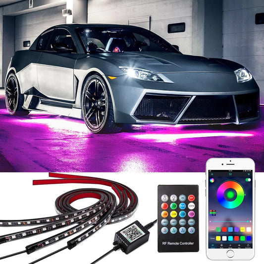 Double Row Car Underglow Lights Kit