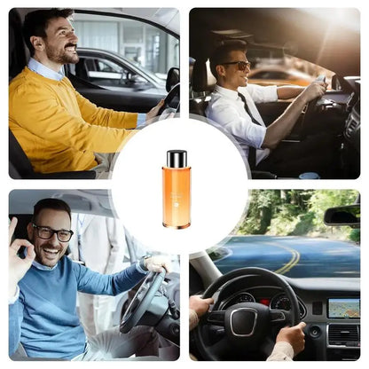 Car Diffuser Air Freshener Smart Car Air Diffusers Adjustable Concentration Car Fragrance Diffuser 50Ml Car Aromatherapy